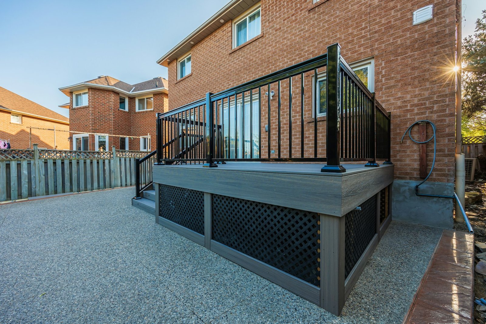 Deck Railing Installation